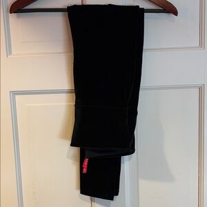 SPANX Black Velvet Trousers